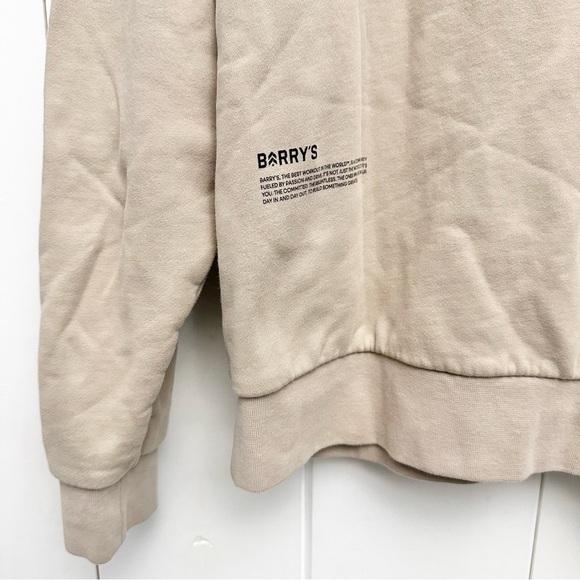 Pangaia x Barry’s Unisex Sweatshirt In Stone Size M - Picture 7 of 9